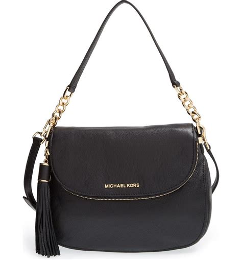 michael kors bedford tassle medium leather shoulder bag|Michael Kors bedford legacy handbag.